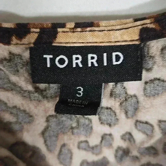 Torrid Leopold Print Cami Tank Top Size 3 - Picture 3 of 6